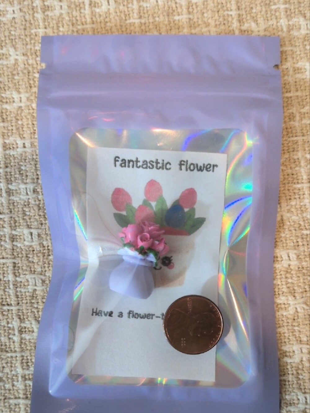 Fantastic Flower Pink Tulips Miniature - Picture 3 of 3
